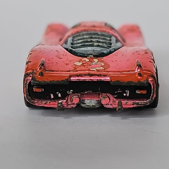Hot Wheels 1969 Redline Magenta Pink Porsche 917 Vintage Diecast Car 1778 - Picture 9 of 13